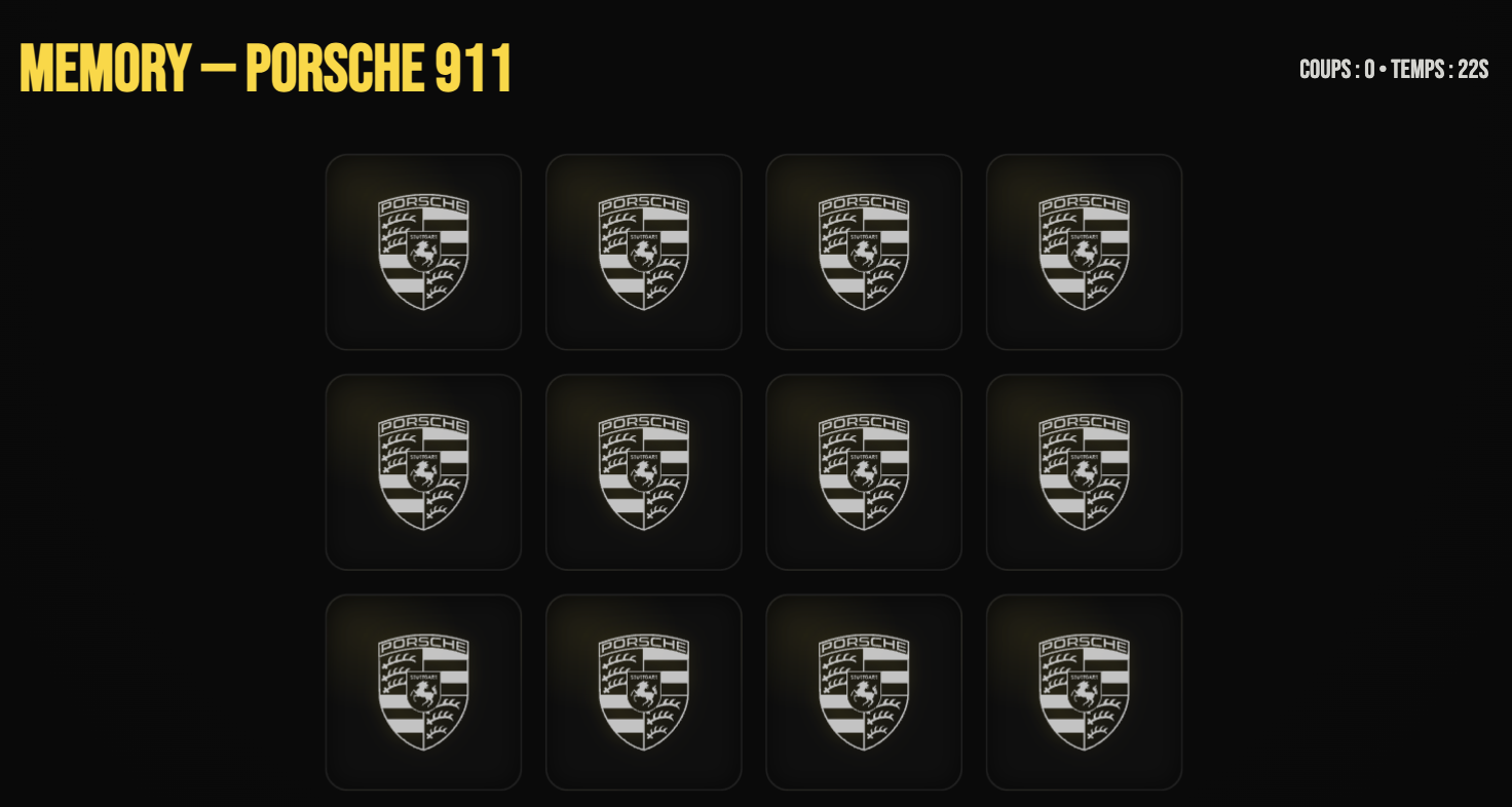 Memory Porsche