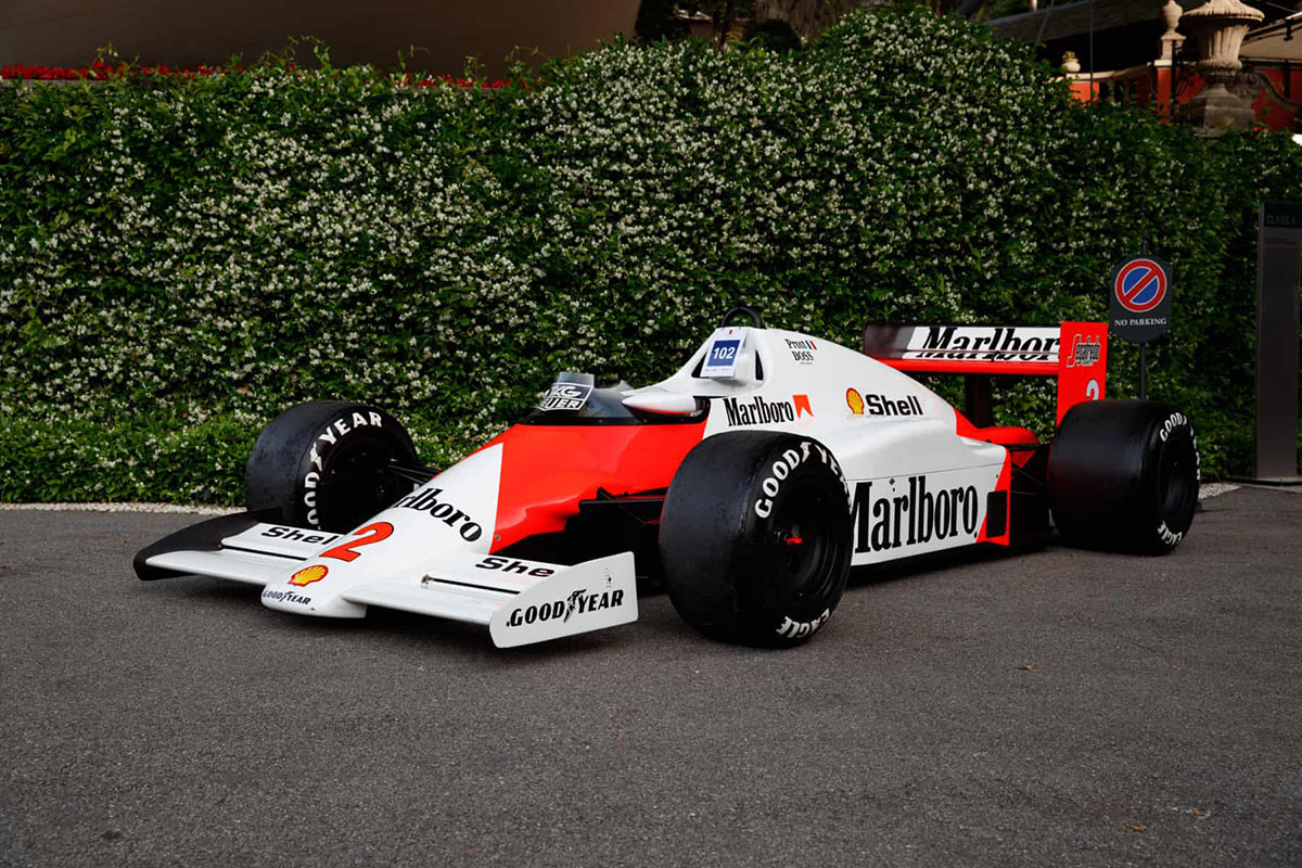 McLaren MP4/2 – en piste